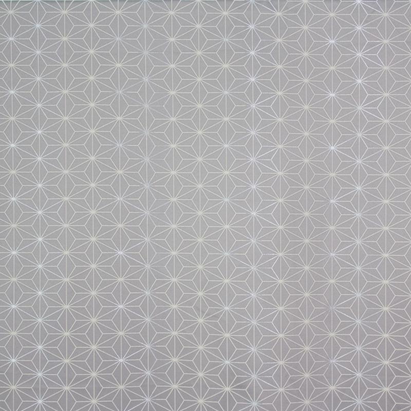 Ткань 1 п/м «Ажур», жаккард, 300 см, цвет серый