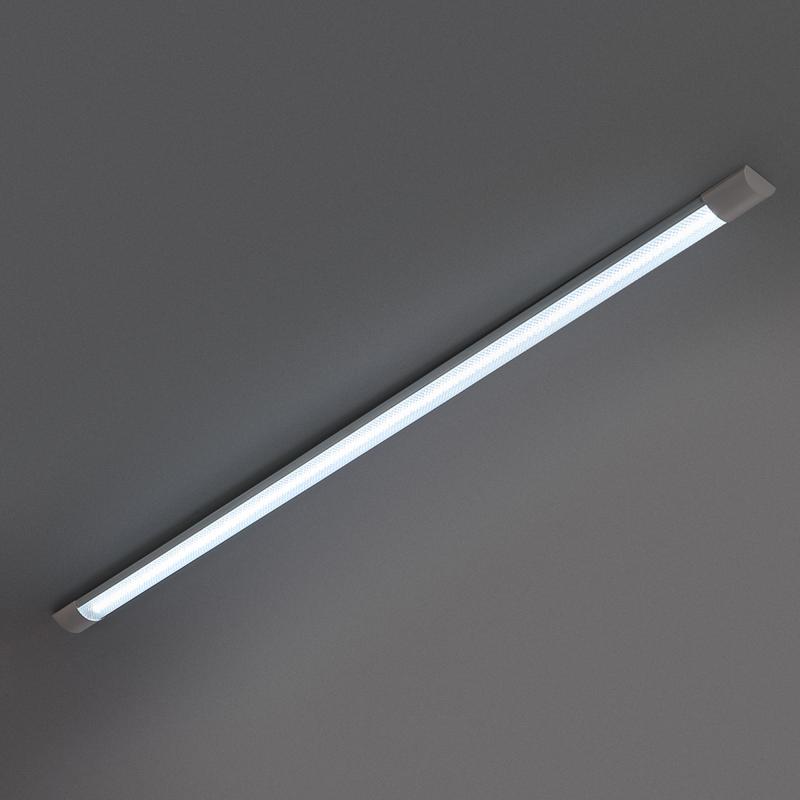 Светильник линейный светодиодный 1490 мм 45 Вт, холодный белый свет