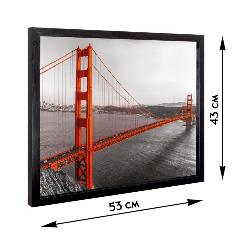 Картина в раме 40х50 см «Golden Gate»