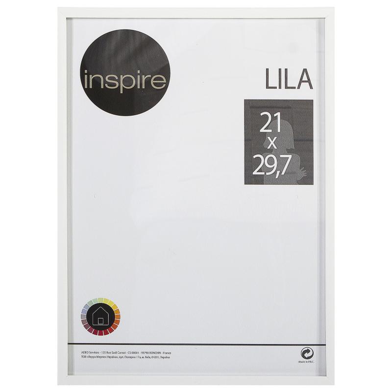 Рамка Inspire Lila 21х29.7 см түсі ақ