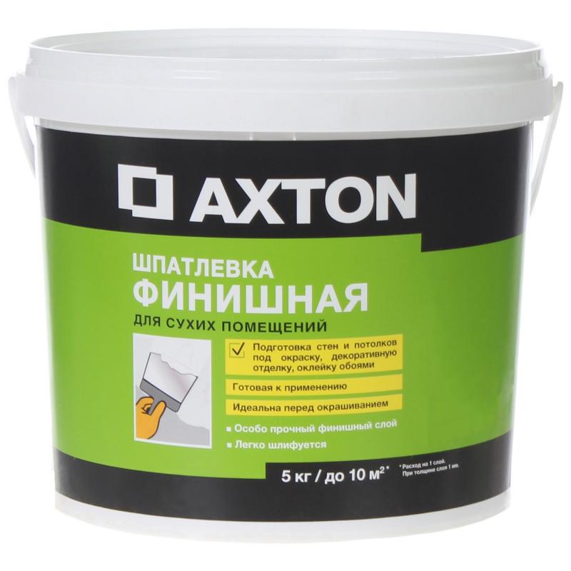 Шпатлёвка финишная Axton для сухих помещений 5 кг
