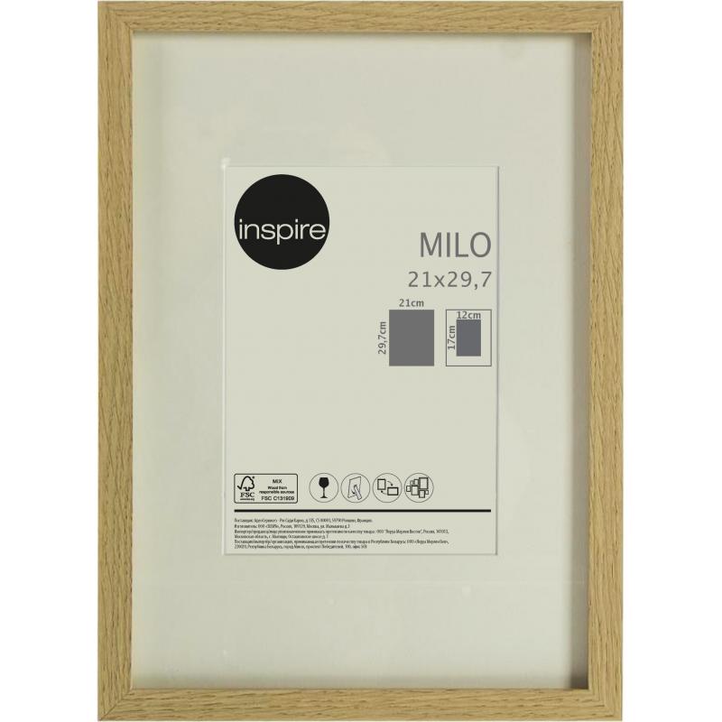 Рамка Inspire Milo, 21х29.7 см, түсі емен