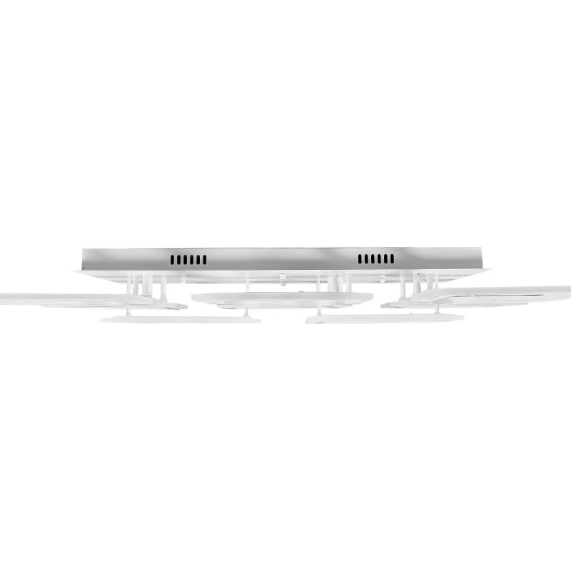 Люстра потолочная светодиодная Escada 10204/8LED 155W с пультом управления, 36 м², регулируемый белый свет, цвет белый
