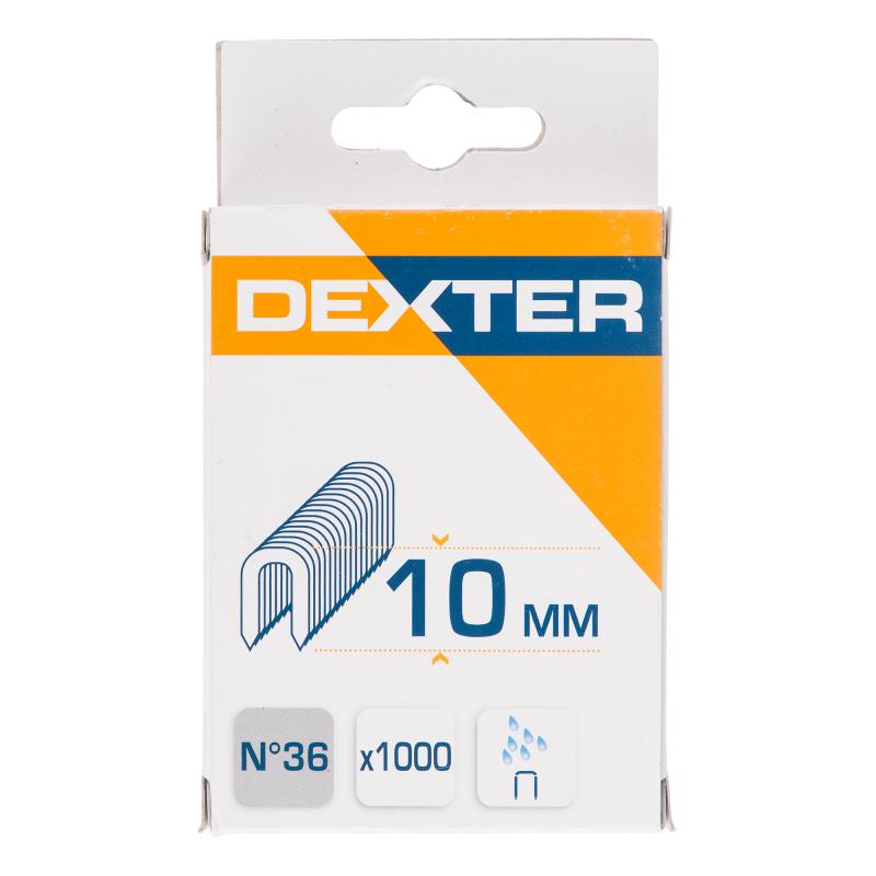 Скоба для степлера Dexter 36 тип 10 мм 1000 шт.