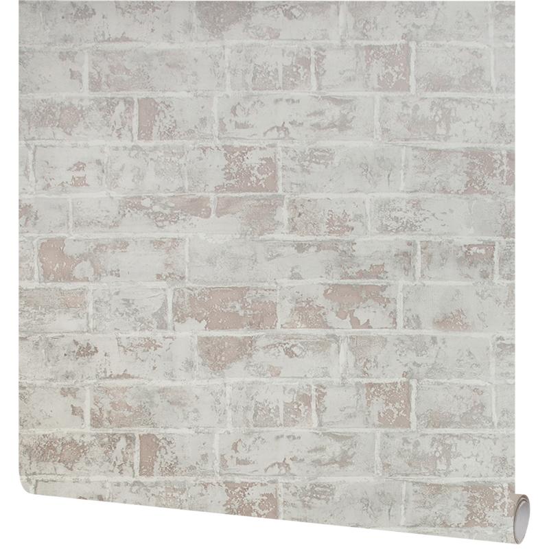 Обои флизелиновые Палитра Brick серые 1.06 м PL71412-14