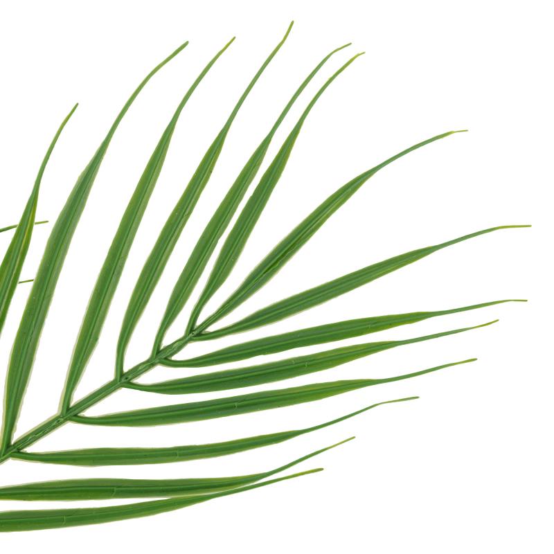 Ветка декоративная Пальма 60 см цвет зелёный