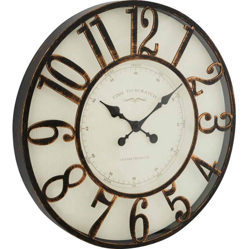 Часы настенные Dream River DMR круглые ø51.2 см цвет коричневый