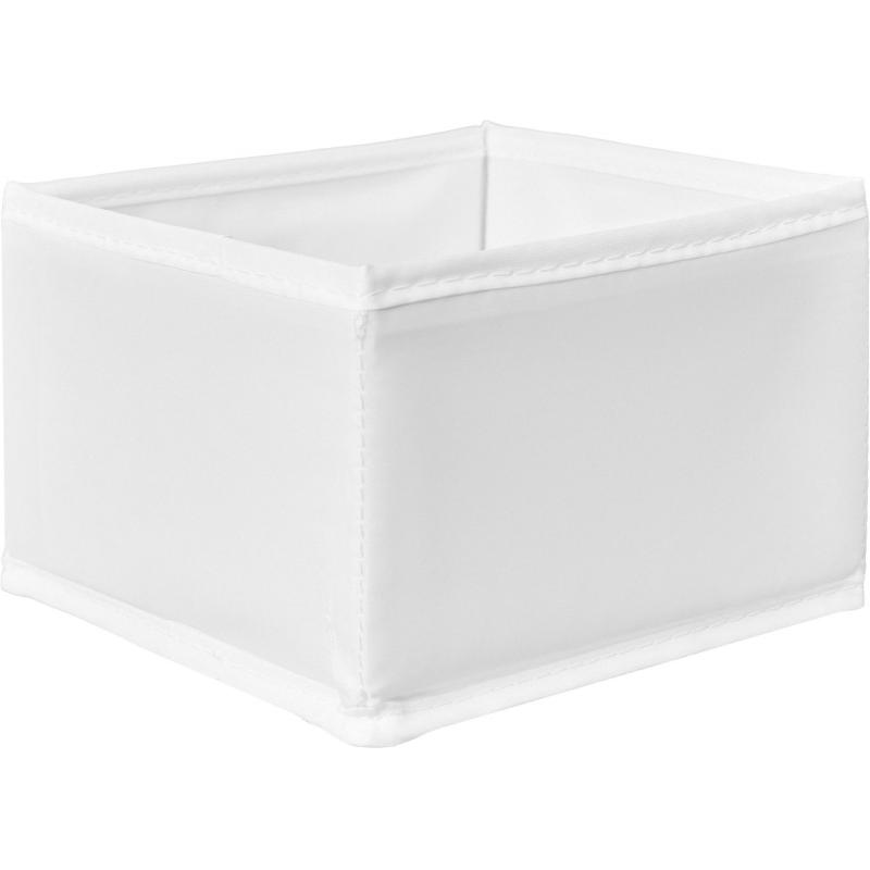 Набор коробок без крышки полиэстер цвет белый 4 шт
