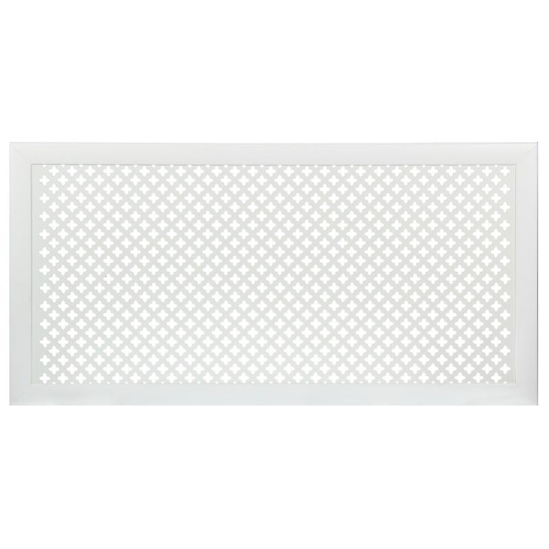 Экран для радиатора Готико 120х60 см цвет белый
