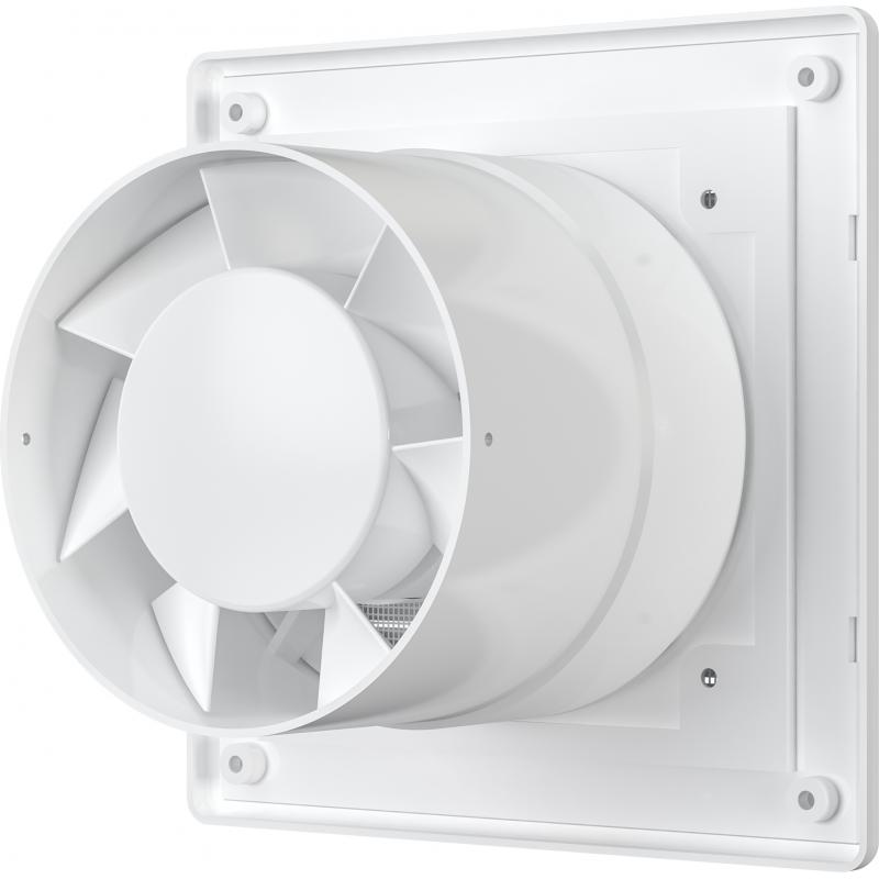 Вентилятор осевой вытяжной Auramax D100 мм 35 дБ 70 м3/ч с сеткой цвет белый