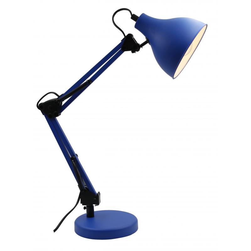 Рабочая лампа настольная Inspire Ennis, цвет голубой