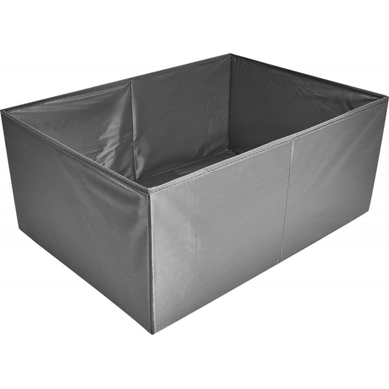 Короб для хранения без крышки полиэстер 39x55x25 серый