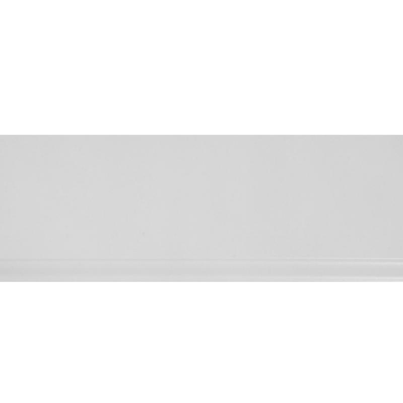 Плинтус напольный МДФ 10.5 см 2.4 м цвет белый