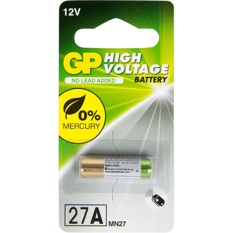 Батарея алкалин GP 27A, 12 В, 1 дана