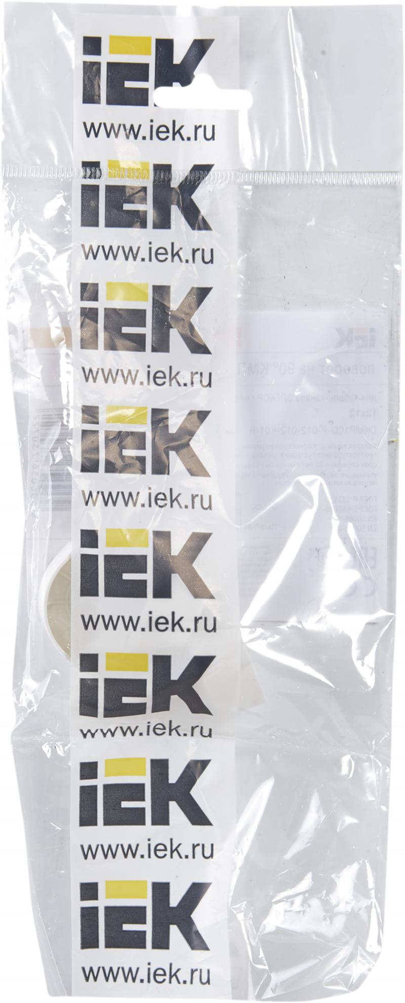 Угол внешний для кабель-канала IEK КМП 12x12 мм цвет белый 4 шт.