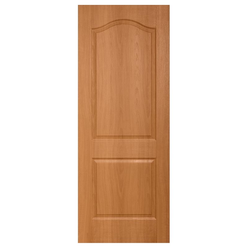 Дверь межкомнатная Антик глухая ПВХ ламинация цвет итальянский орех 90x200 см