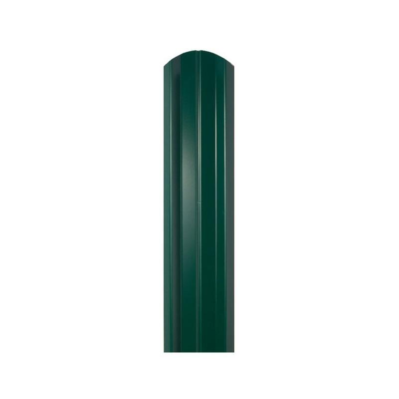 Штакетник односторонний ЭКО-М 76мм 1.5 м 6005 зеленый