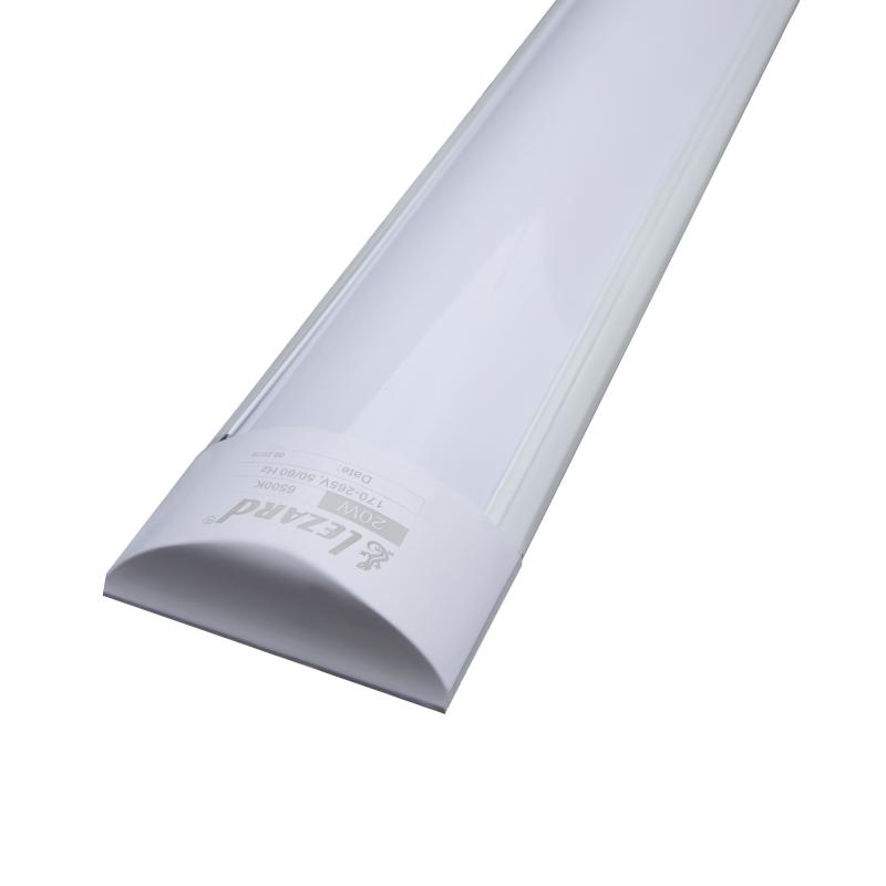 Лампа светодиодная ДПЛ 220-240 В 20 Вт линейная 1600 лм, холодный белый свет