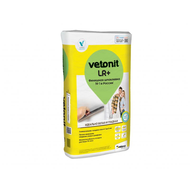 Тегістегіш полимерлі фиништік Vetonit LR+ 20 кг