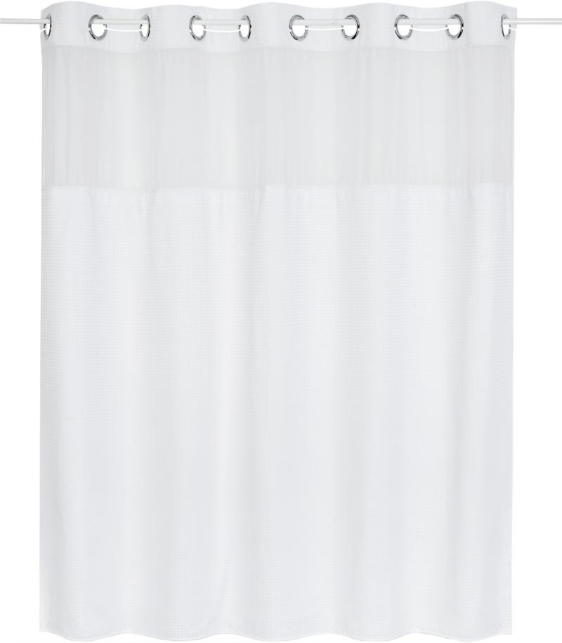Шторка для ванной комнаты Hotel 180х180 см цвет белый