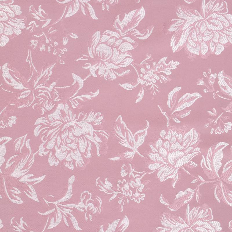 Ткань м/п 1805 жаккард 150см цвет розовая пудра