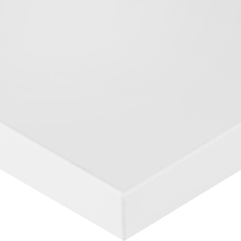 Фасад для кухонного шкафа Аша 59.7x137.3 см Delinia ID ЛДСП цвет белый