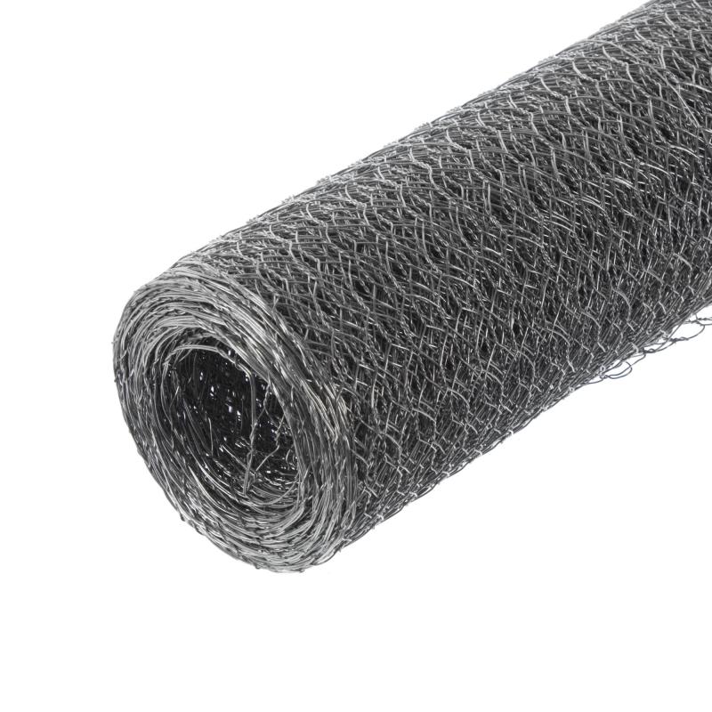 Сетка плетеная 50х1000 см, сталь