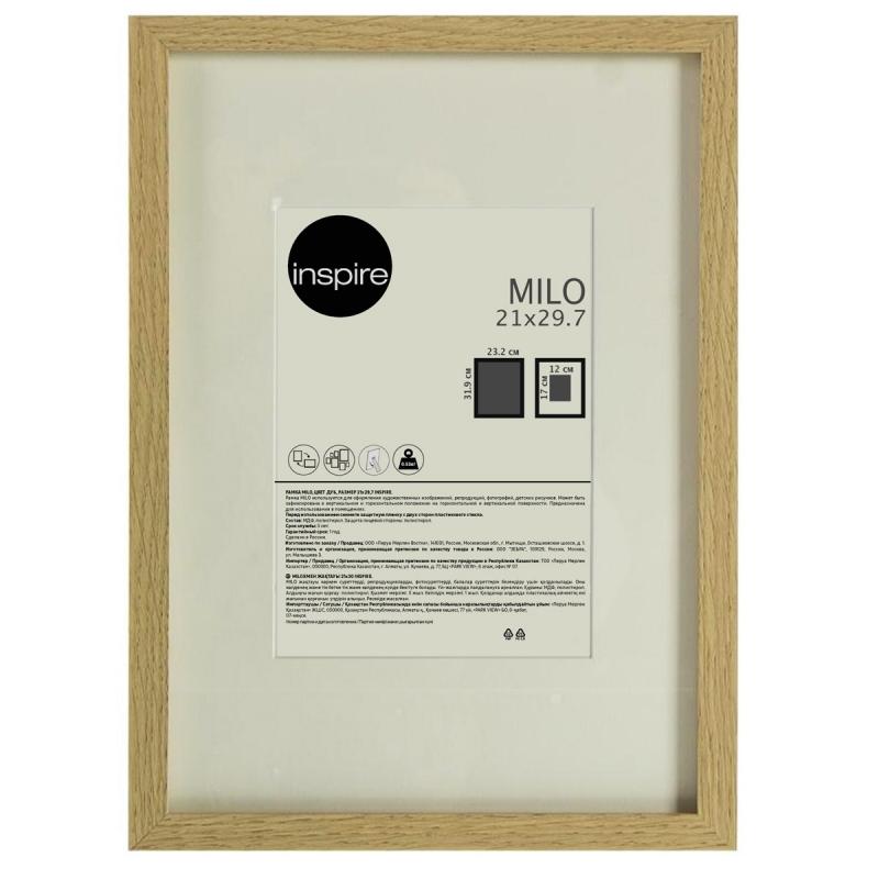 Рамка Inspire Milo 21x29.7 см түсі емен