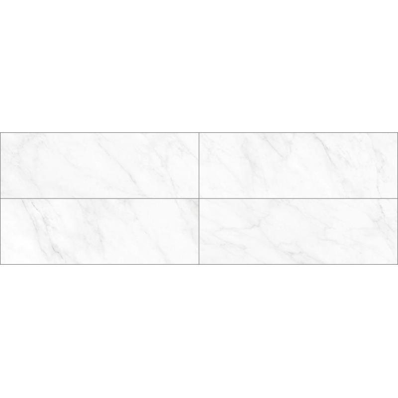 Плитка настенная Керамин Монте 90x30 см цвет белый глянец
