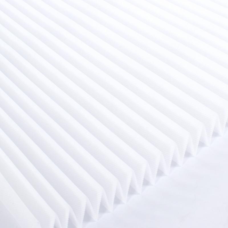 Жалюзи плиссе LY-PB01 90x190 см текстиль белые