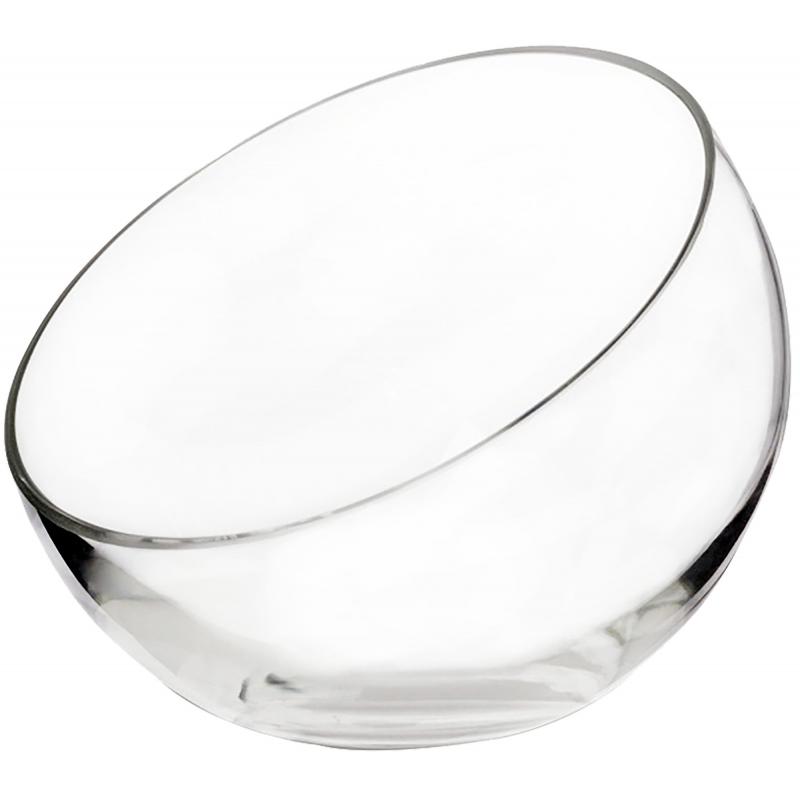 Ваза-подсвечник Анабель стекло 12,5 см прозрачный