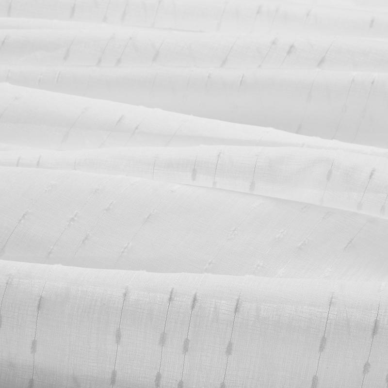 Тюль на ленте со скрытыми петлями Livia 500x280 см цвет белый
