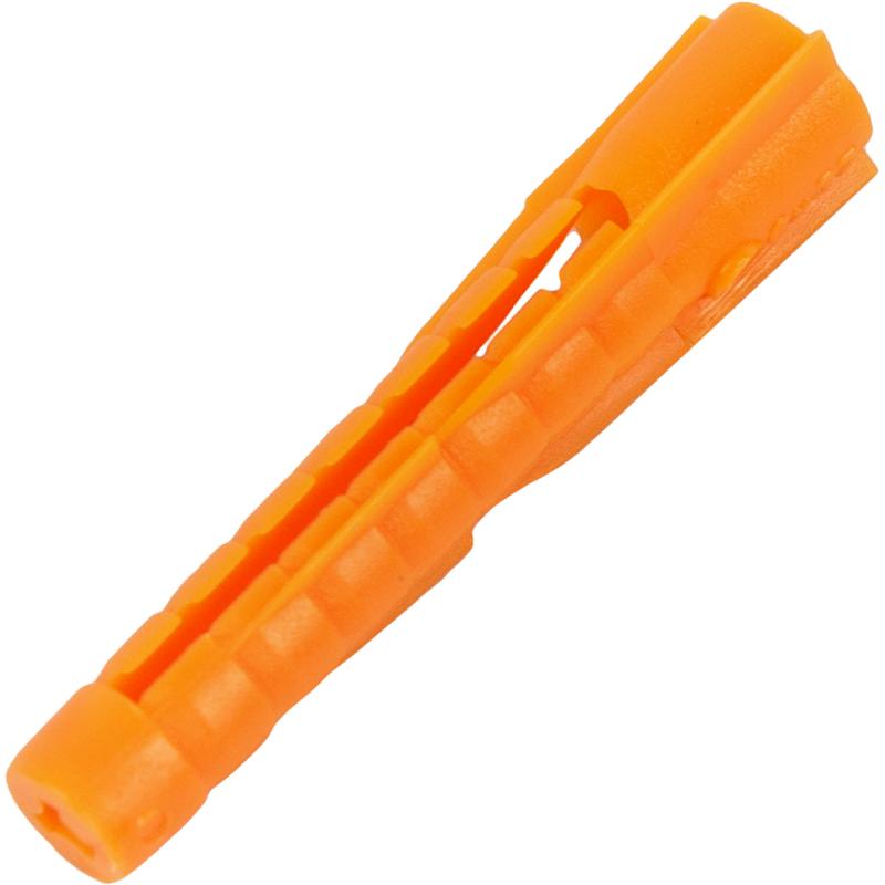 Дюбель универсальный Tech-krep ZUM оранжевый 6х37 мм, 200 шт.