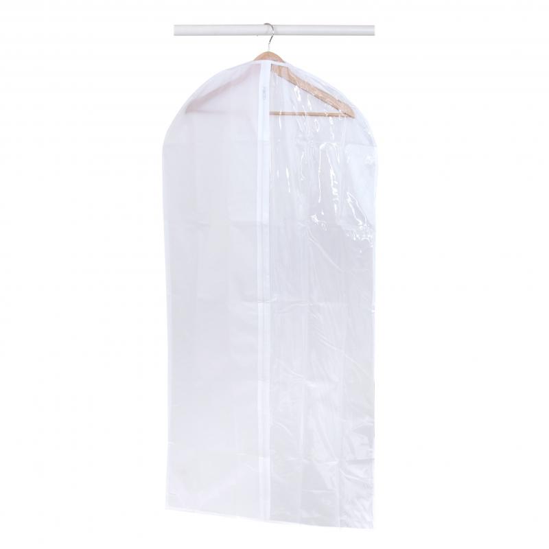 Чехол для одежды 60x130 см полиэстер цвет белый