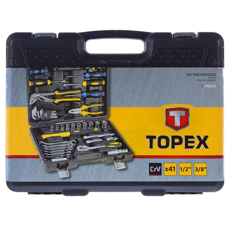 Набор инструментов Topex, 41 предмет