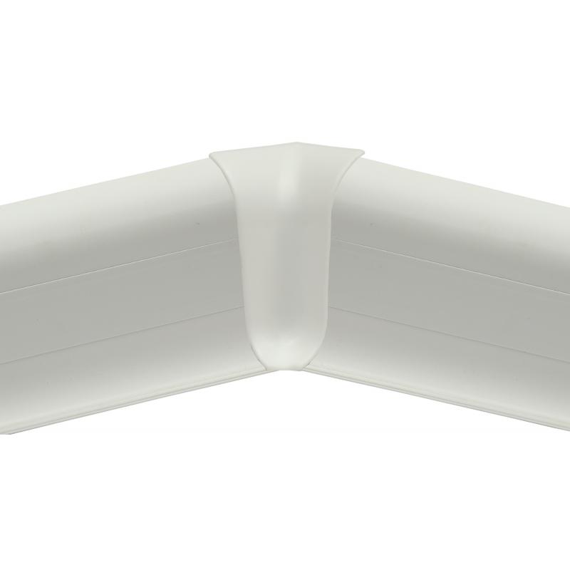 Угол для плинтуса внутренний Artens белый 55 мм 2 шт.