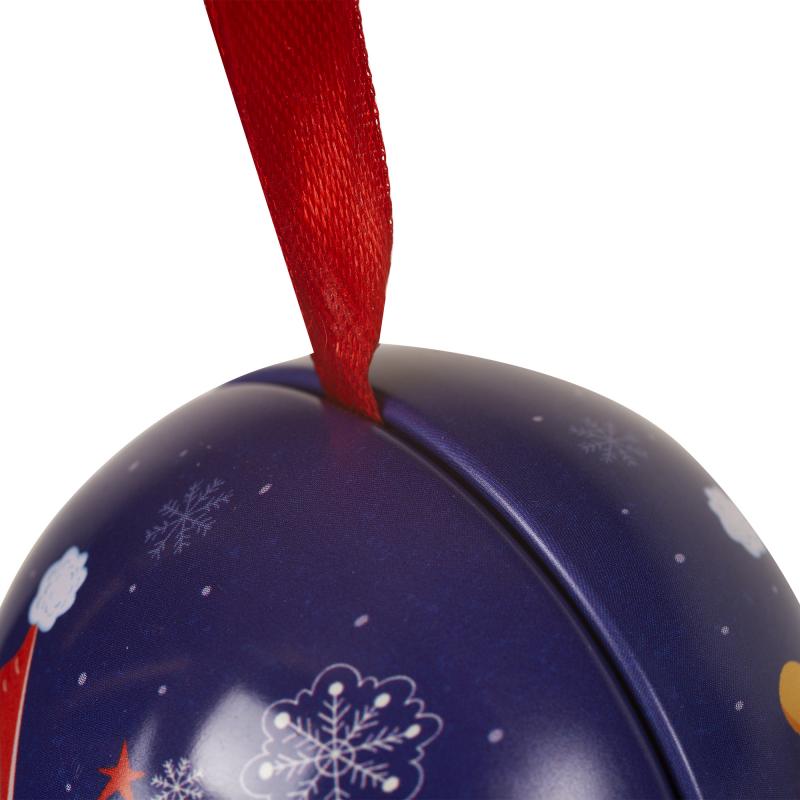 Ёлочное украшение «Шар с новогодним пожеланием внутри» 6.5 см