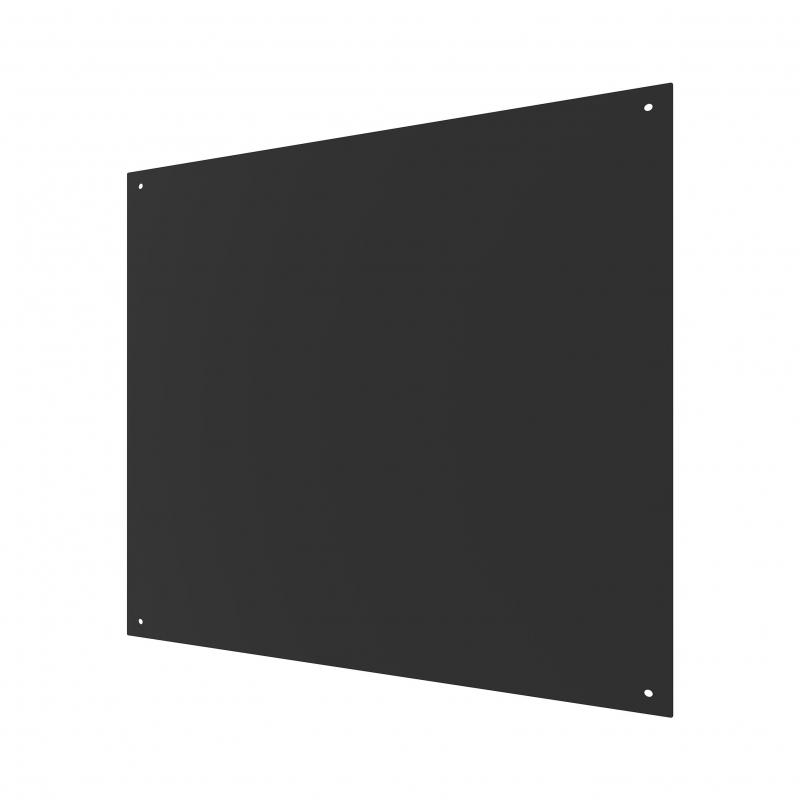 Стеновая панель Ферро 80x0.15x60 см металл цвет черный