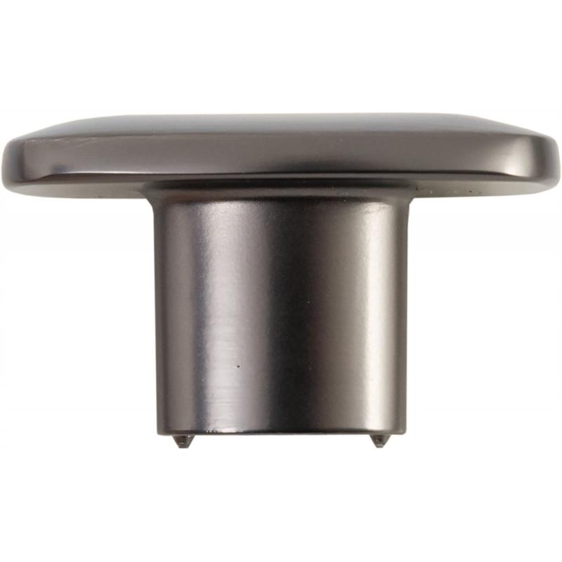 Ручка-кнопка мебельная Edson 2801 23x43 мм цвет черный никель