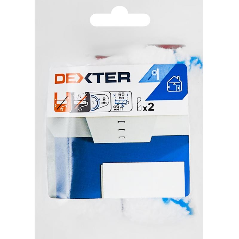 Мини-валик для водных красок Dexter 60 мм
