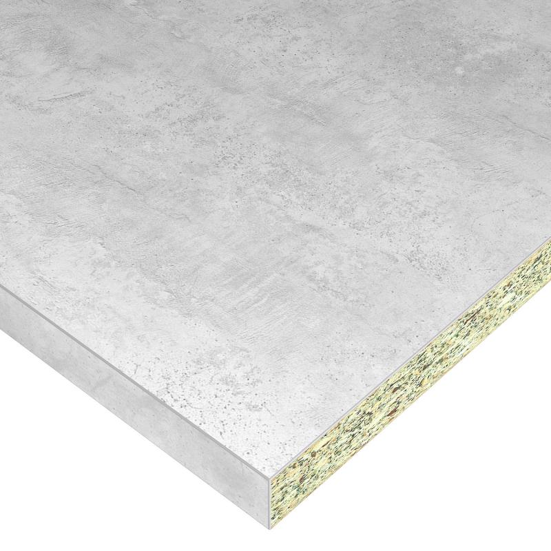 Үстелдің үстіңгі тақтайы 300x60x3.8 см ЛАЖП түсі бетон ақшыл