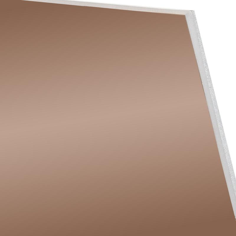 Айналы плитка Mirox 3G алты бұрышты 30x20 см түсі қола