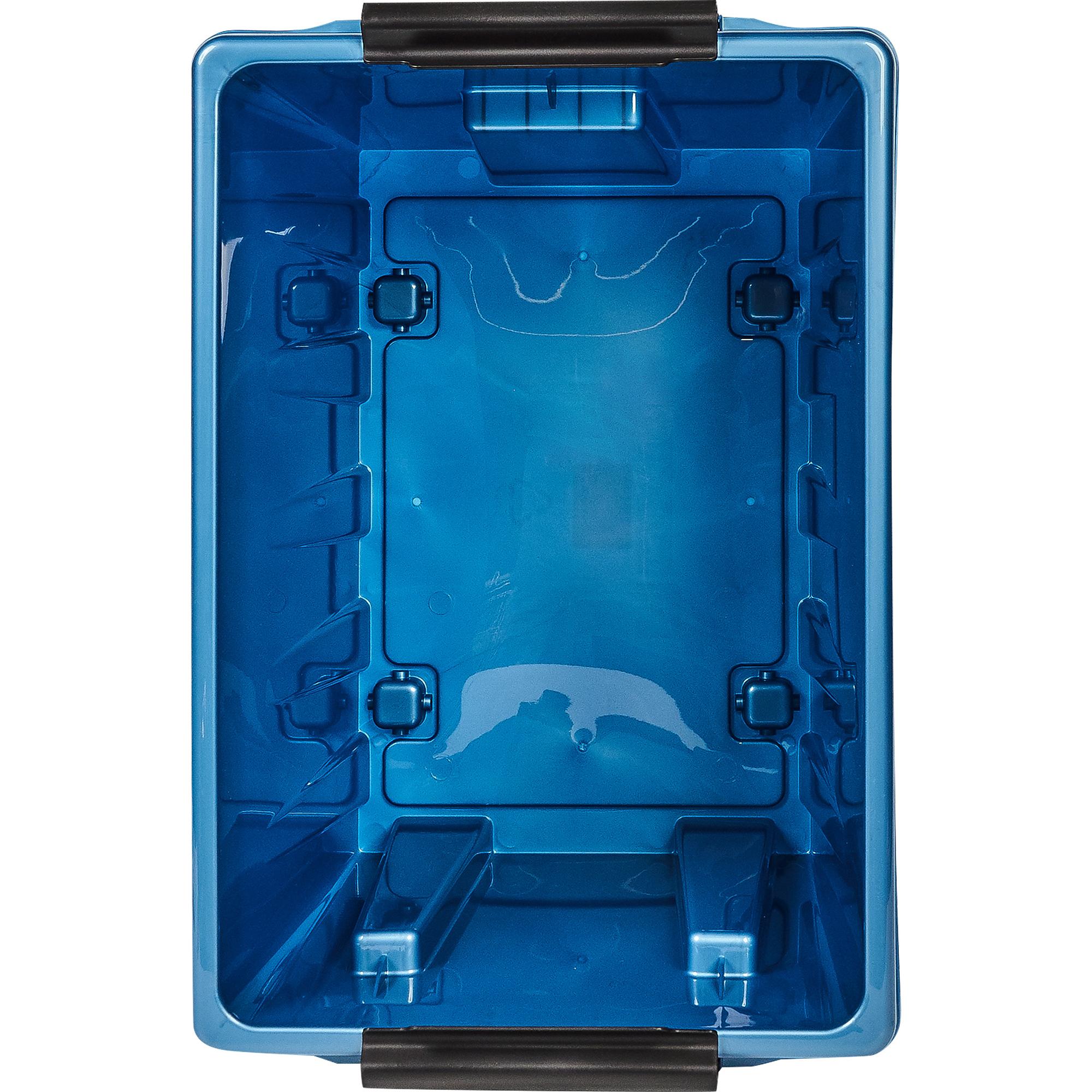 Контейнер  Box 58x35x39 см 70 л пластик с крышкой и роликами цвет .