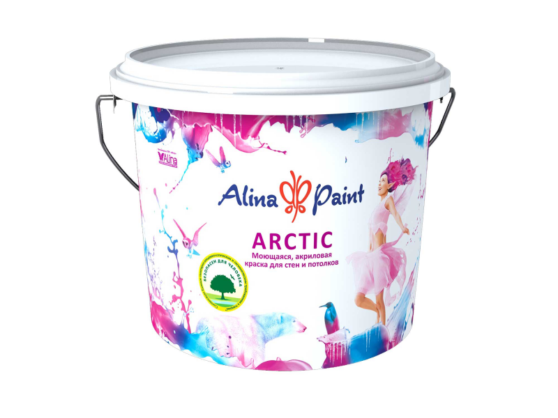 Краска для стен и потолков Norma Arctic цвет белый 7 кг