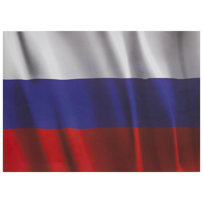 Наклейка «Флаг РФ» Декоретто L