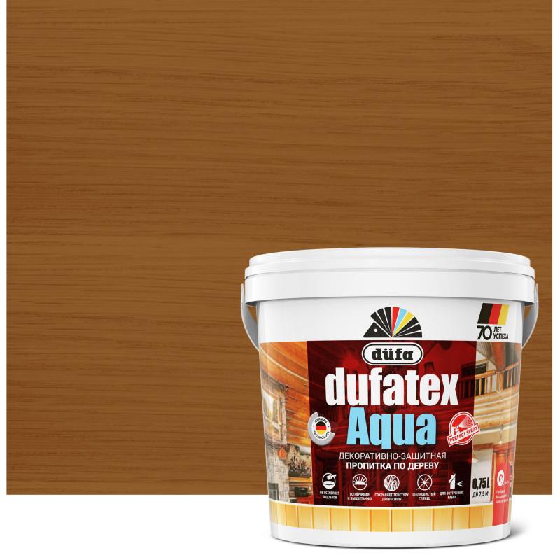 Сіңдірме ағашқа арналған сулы түсі тик Dufatex aqua 0.75 л