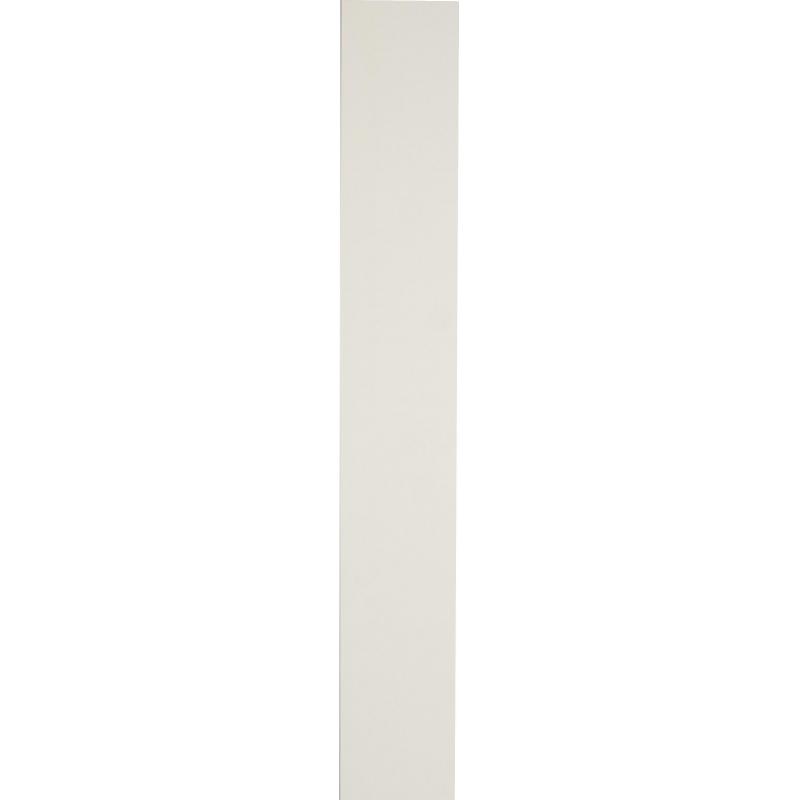 Деталь мебельная 2700x400x16 мм ЛДСП цвет белый премиум кромка с длинных сторон