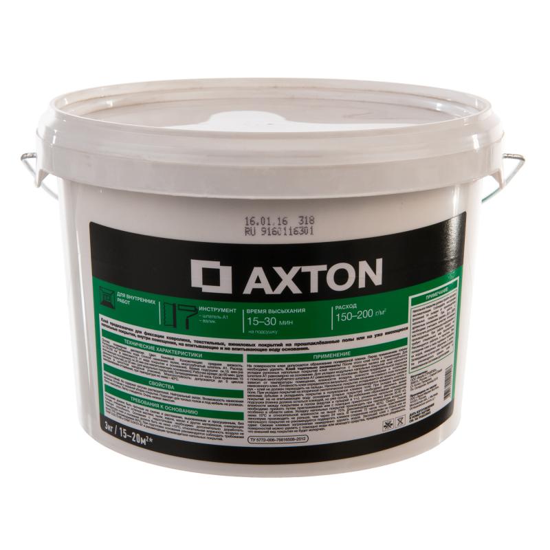 Желім-бекіткіш Axton линолеум және ковролинге арналған 3 кг