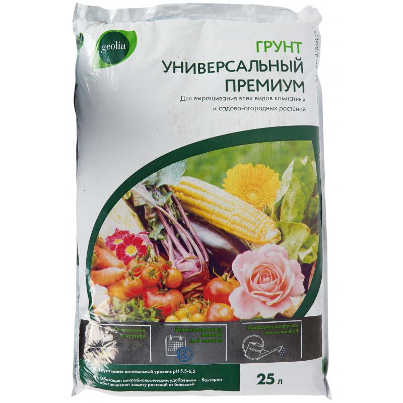 Грунт Geolia Premium универсальный 25 л