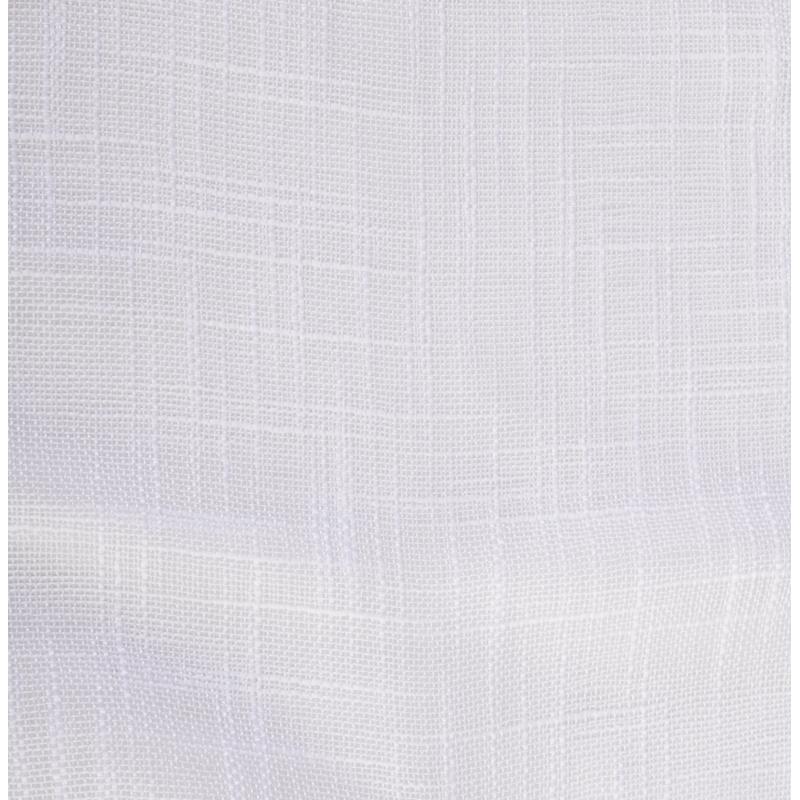 Тюль таспалы жасырын ілмектермен Amina Ақ 300x280 см түсі ақ